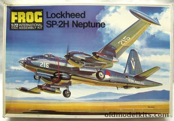 Frog 1/72 Lockheed SP-2H (SP2H) Neptune - Royal Australian Air Force (RAAF) No.10 Sqn Queensland 1971 or Royal Dutch Navy No.320 Sqn Valkenburg 1971, F284 plastic model kit